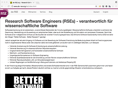 Research Software Engineers